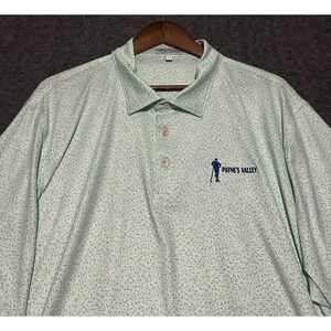 Peter millar summer comfort polo shirt paynes valley golf performance 2XL AOP